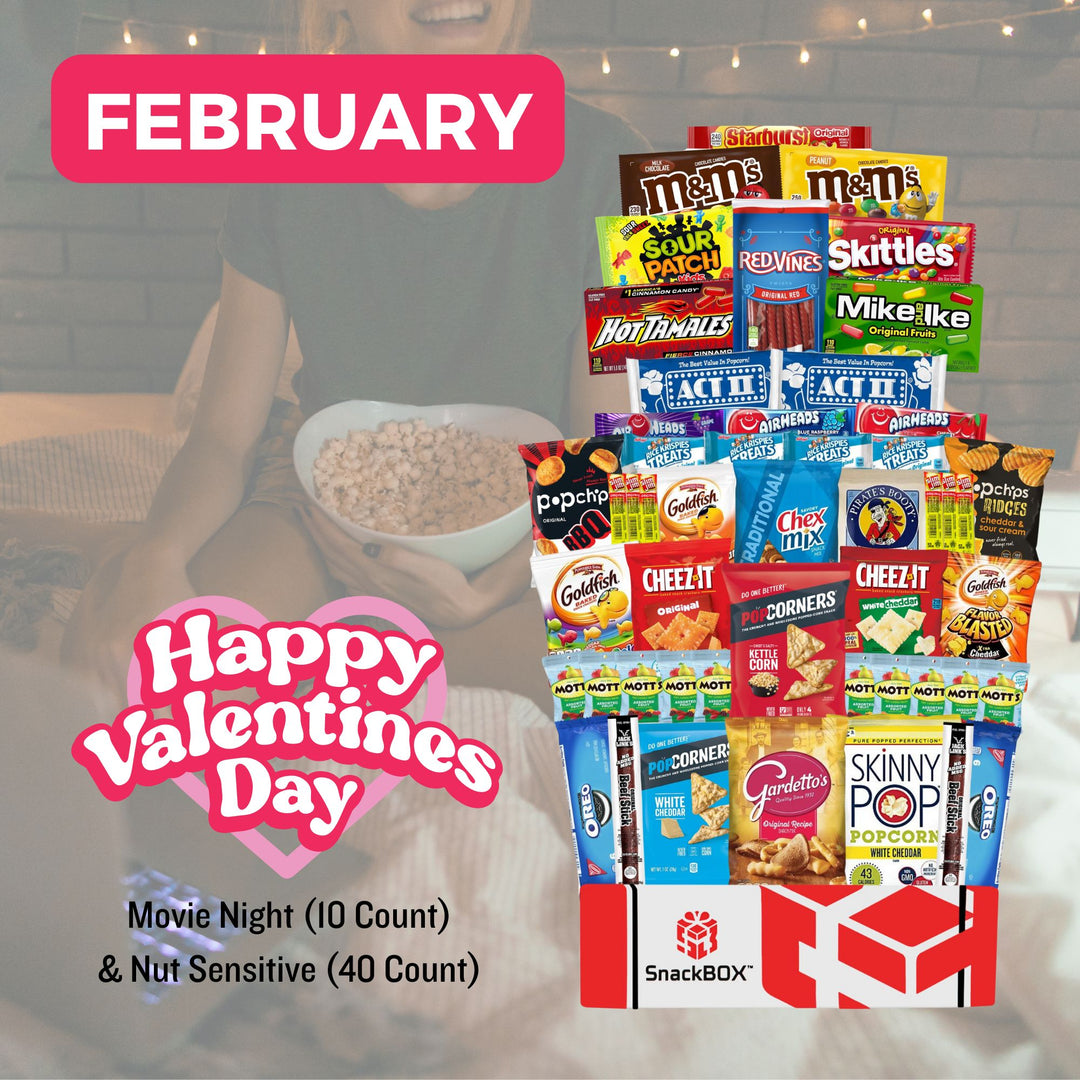 (2025/2026) Monthly College Student SnackBOX Care Package Subscription Program | Snacks Delivered each Month!