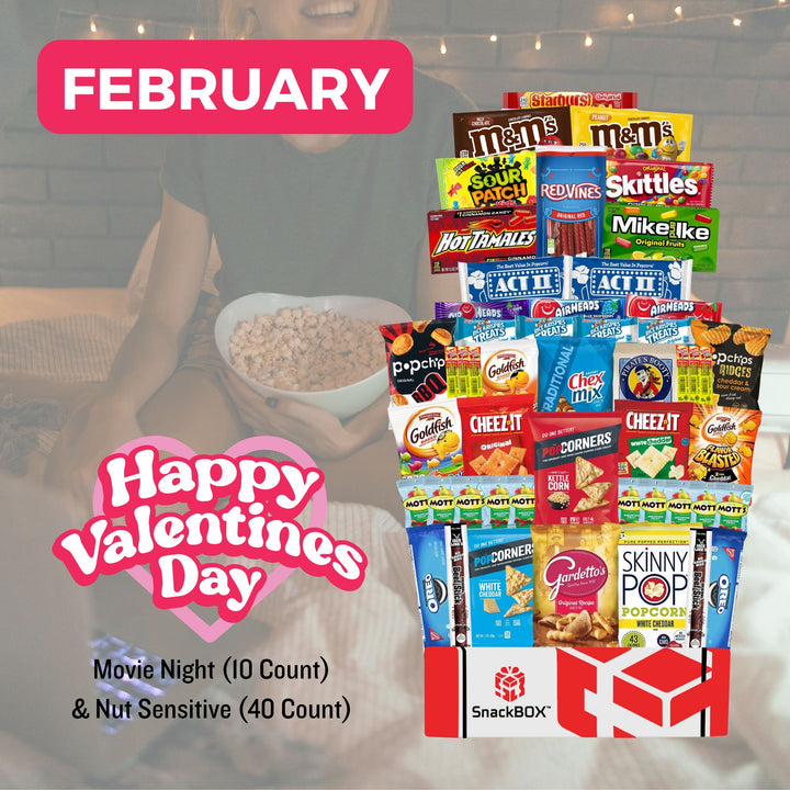 (2025/2026) Monthly College Student SnackBOX Care Package Subscription Program | Snacks Delivered each Month!