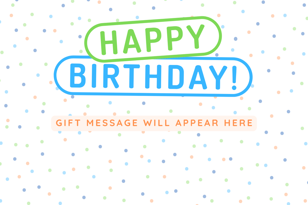 ADD ON ITEM | HAPPY BIRTHDAY CARD | Green