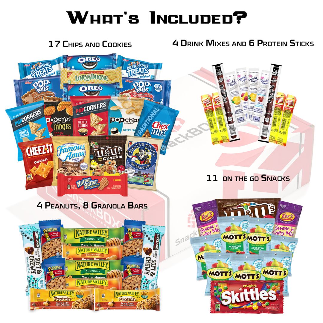 Original SnackBOX Care Package (50 Snacks)
