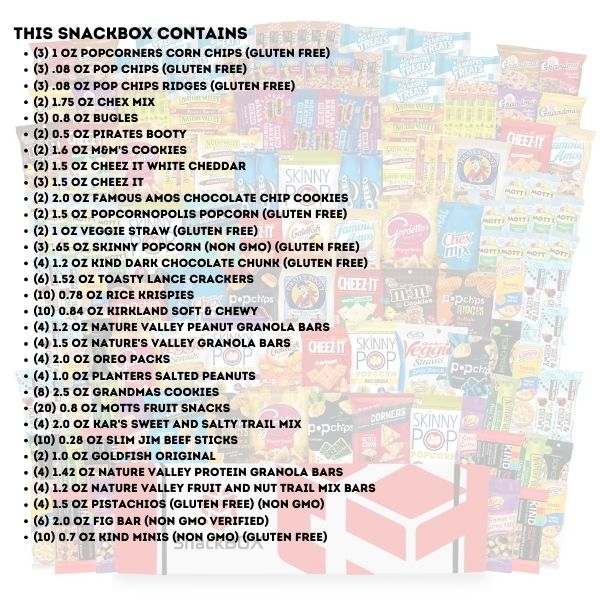ORIGINAL OFFICE VARIETY CATERING CARE PACKAGE (150 Snacks)