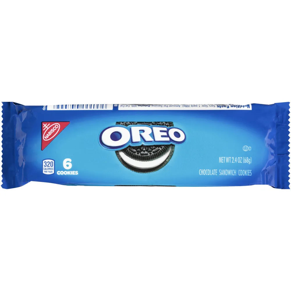 oreos 6 cookie 2 oz