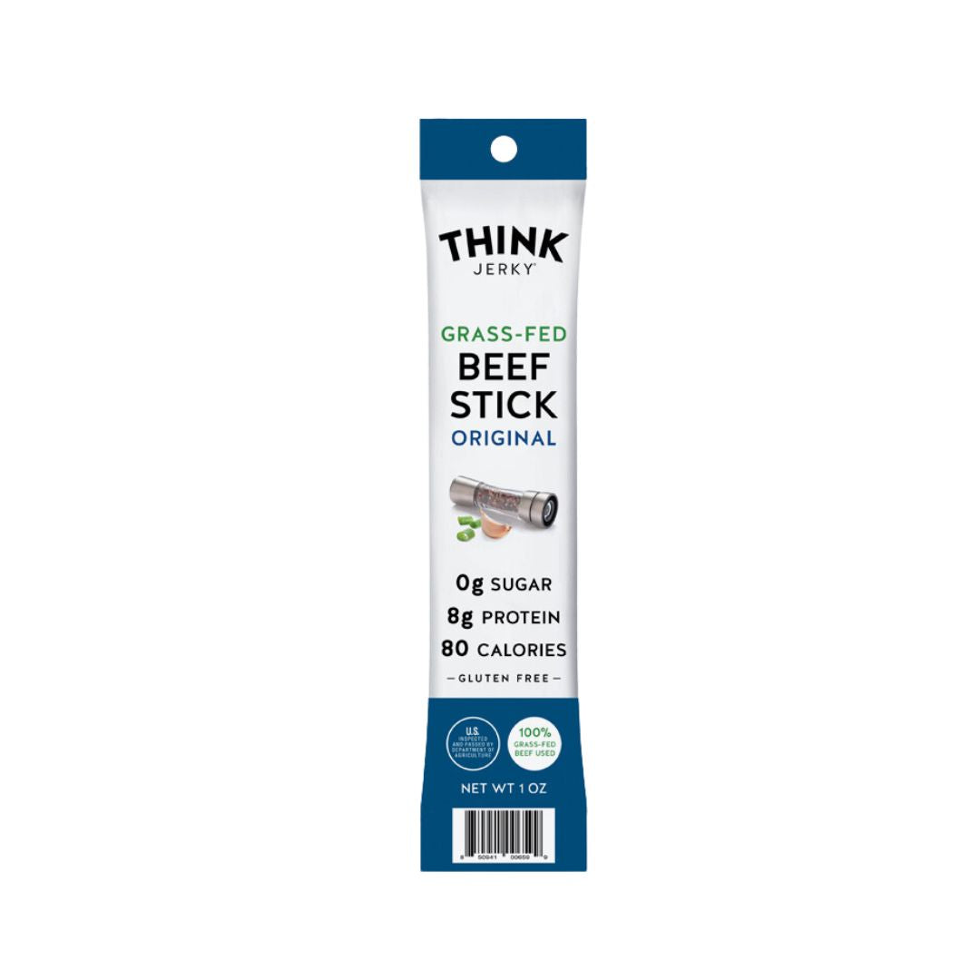 think jerky beef original beef stick 1 oz