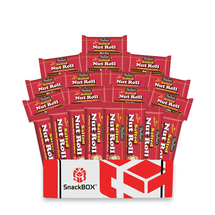 Pearson's Salted Nut Roll Gift Box (20 Count)-SnackBOX