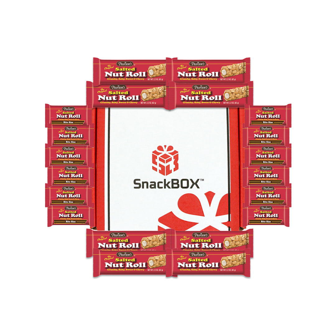 Pearson's Salted Nut Roll Gift Box (20 Count)-SnackBOX