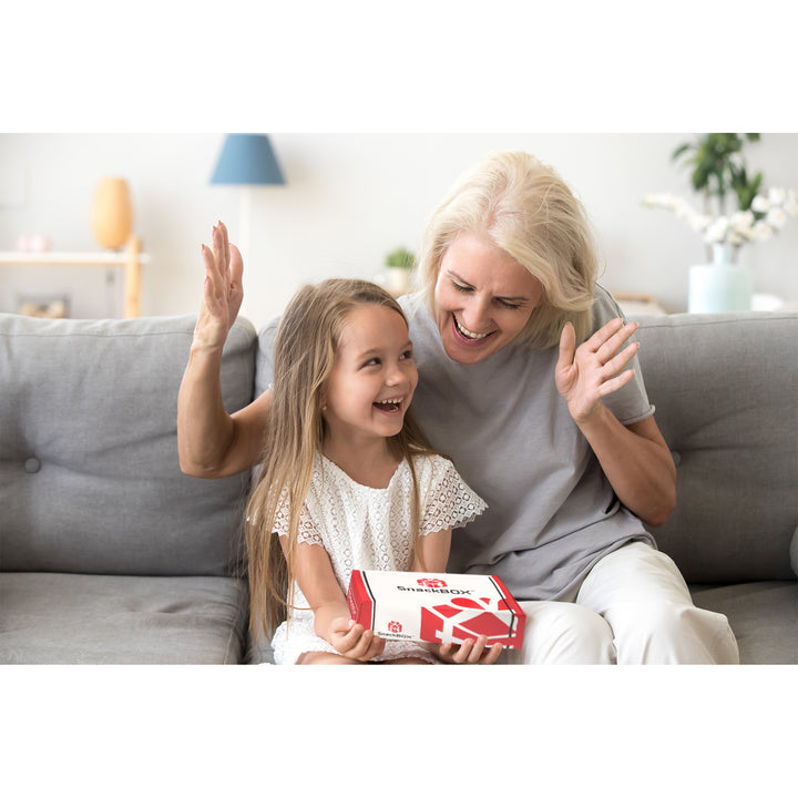 (NEW) Kids SnackBOX Care Package with Candy and Snacks (24 Count)-SnackBOX