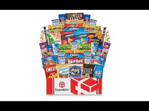 Original SnackBOX Care Package (50 Snacks)