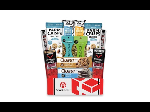 *NEW* KETO Care Package | Low Carb Snacks (12 Snacks)