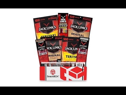 Jack Link's Beef Jerky Care Package (8 Snacks)
