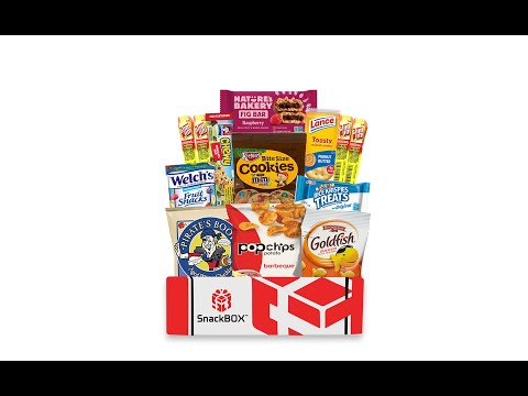 Sweet and Salty SnackBOX Care Package (13 Snacks)