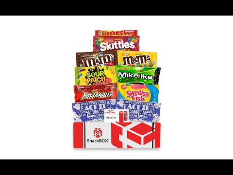 Red Box Movie Night Care Package (10 Snacks)