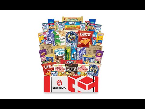 *Quick Meals* Original SnackBOX Care Package (40 Snacks)