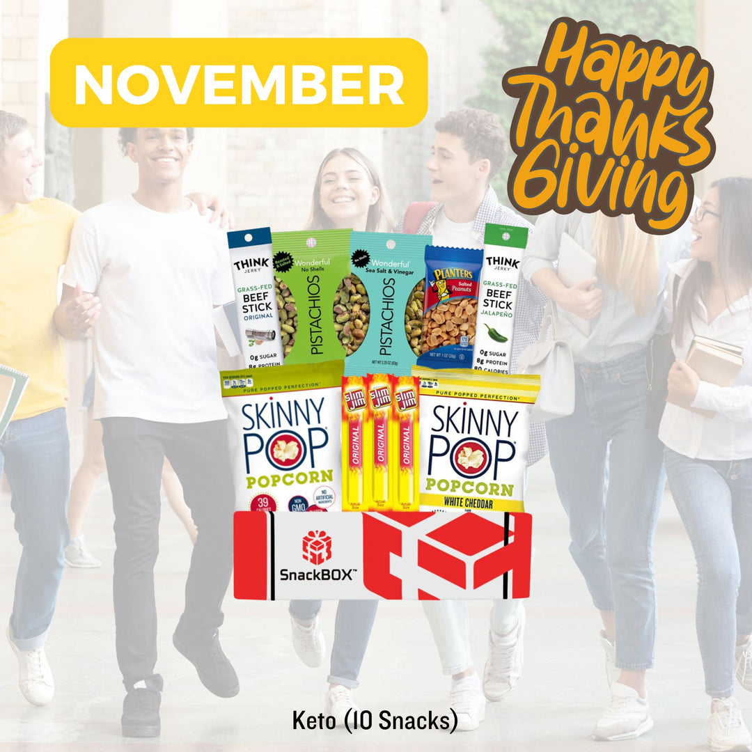 (2025/2026) Monthly SnackBOX Care Package Subscription Program | Snacks Delivered each Month!