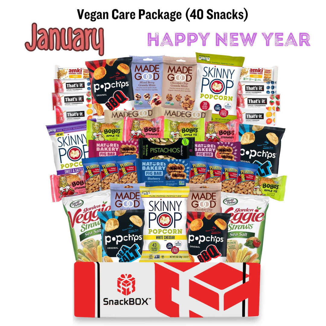 PREPAID (2024/2025) College Student SnackBOX Care Package Subscription Program | 5 Pack BUNDLE