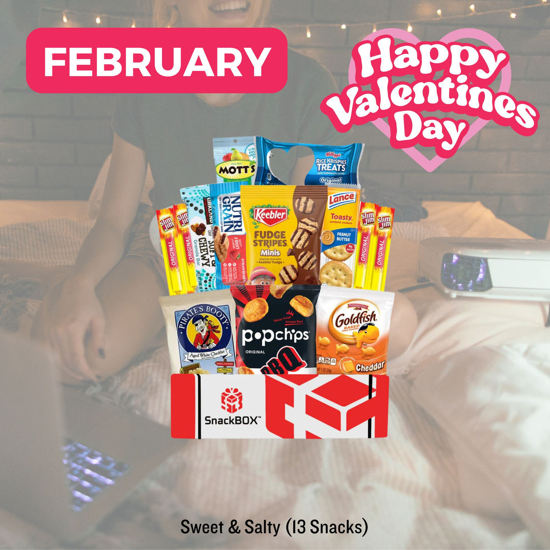 (2025/2026) Monthly SnackBOX Care Package Subscription Program | Snacks Delivered each Month!