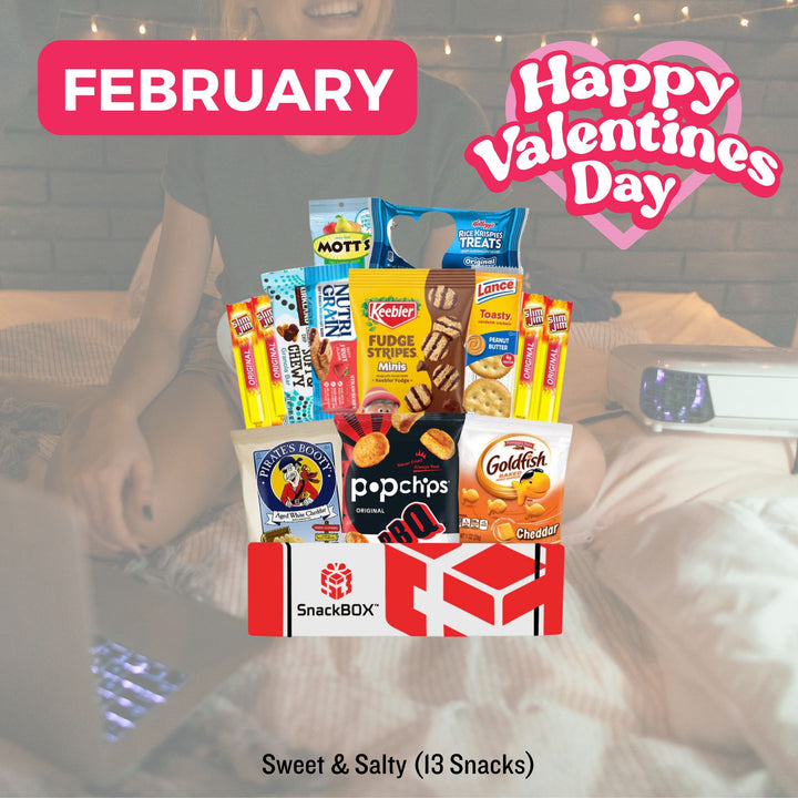 (2025/2026) Monthly SnackBOX Care Package Subscription Program | Snacks Delivered each Month!