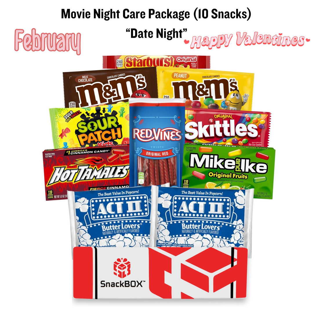 PREPAID (2024/2025) College Student SnackBOX Care Package Subscription Program | 5 Pack BUNDLE