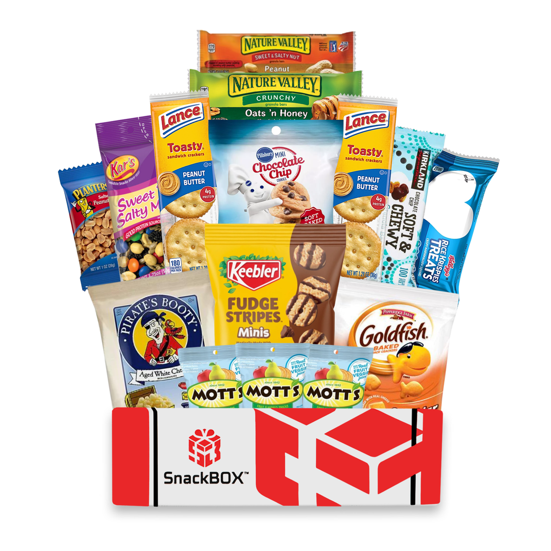 Snacking Package SnackBOX Care Packages Under $20 with Free shipping!