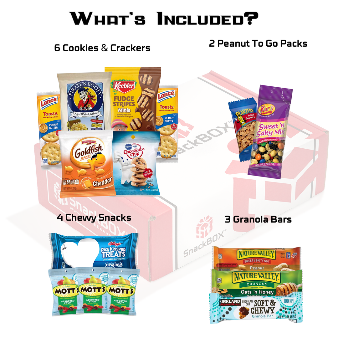 Original Sweet & Salty (15 Snacks) | From SnackBOX