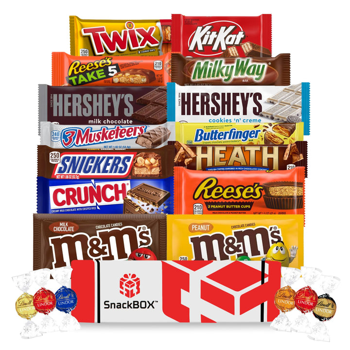 *NEW* Chocolate Candy Bar Box (20 Snacks)