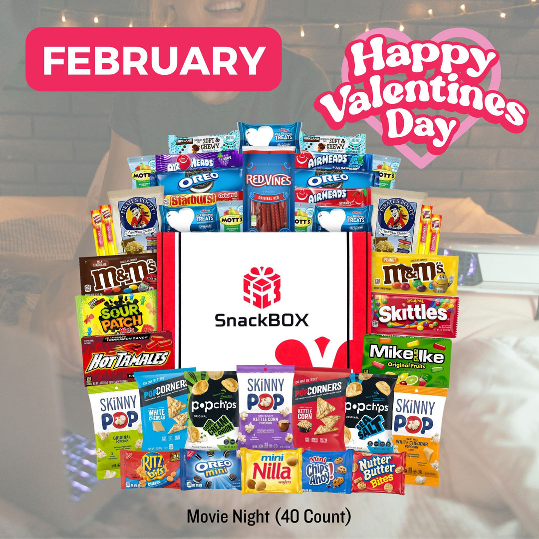 (2025/2026) Monthly College Student SnackBOX Care Package Subscription Program | Snacks Delivered each Month!