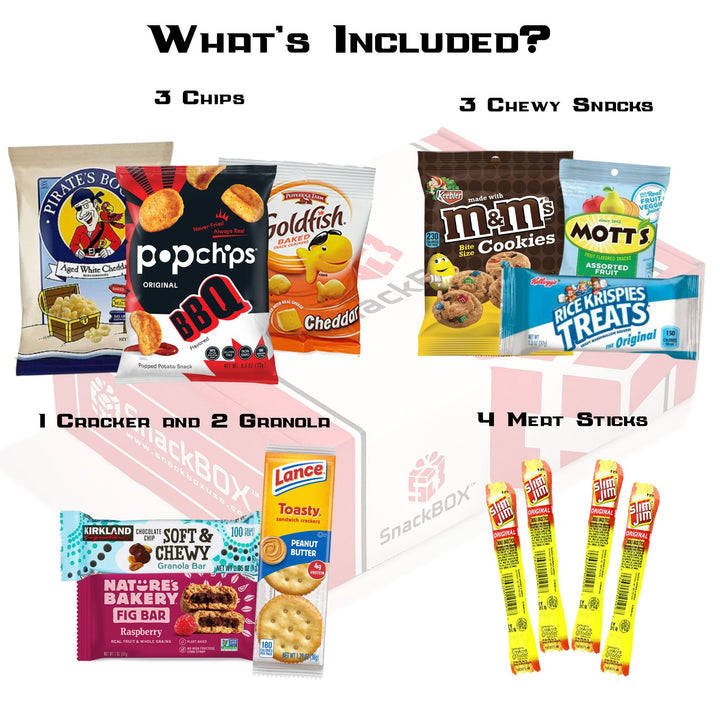 Sweet and Salty SnackBOX Care Package (13 Snacks)