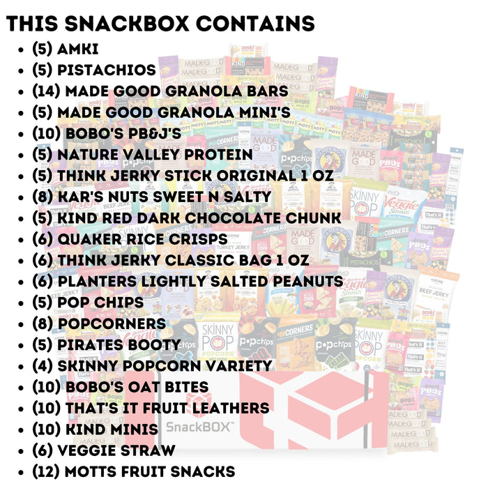 *NEW* GLUTEN FREE OFFICE VARIETY CATERING CARE PACKAGE (150 Snacks)