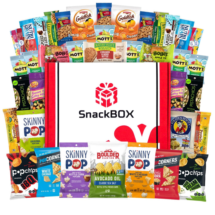 Healthy Snacks Assortment Care Package (40 Snacks)
