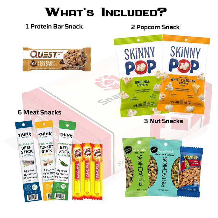 *NEW* KETO Care Package | Low Carb Snacks (12 Snacks)