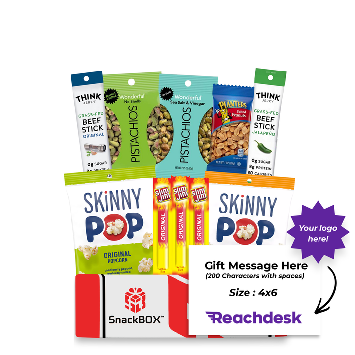 KETO Care Package Low Carb Snacks (10 Snacks) + Logo Note Card