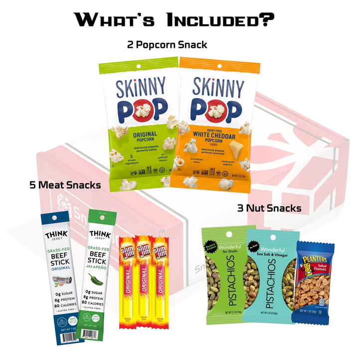 KETO Care Package Low Carb Snacks (10 Snacks)