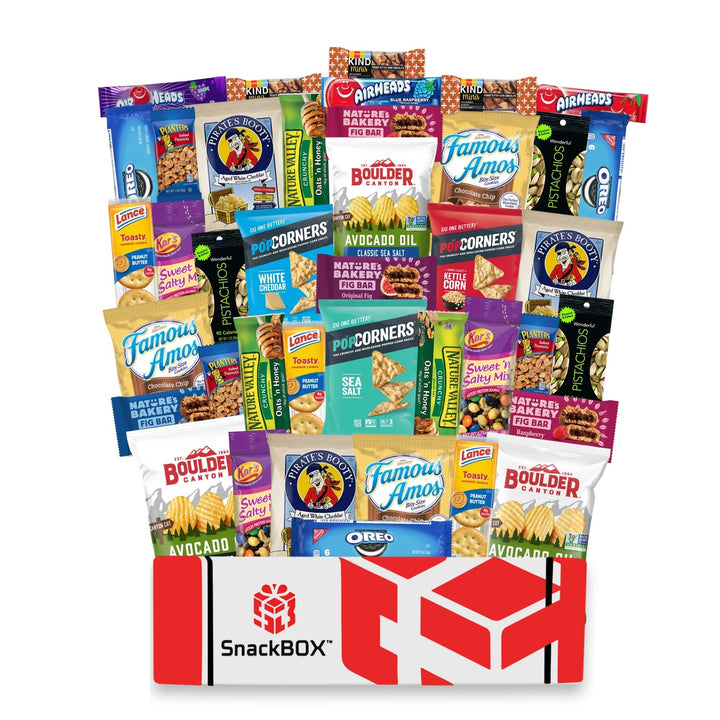 KOSHER Snacks Assortment Care Package (40 Snacks)