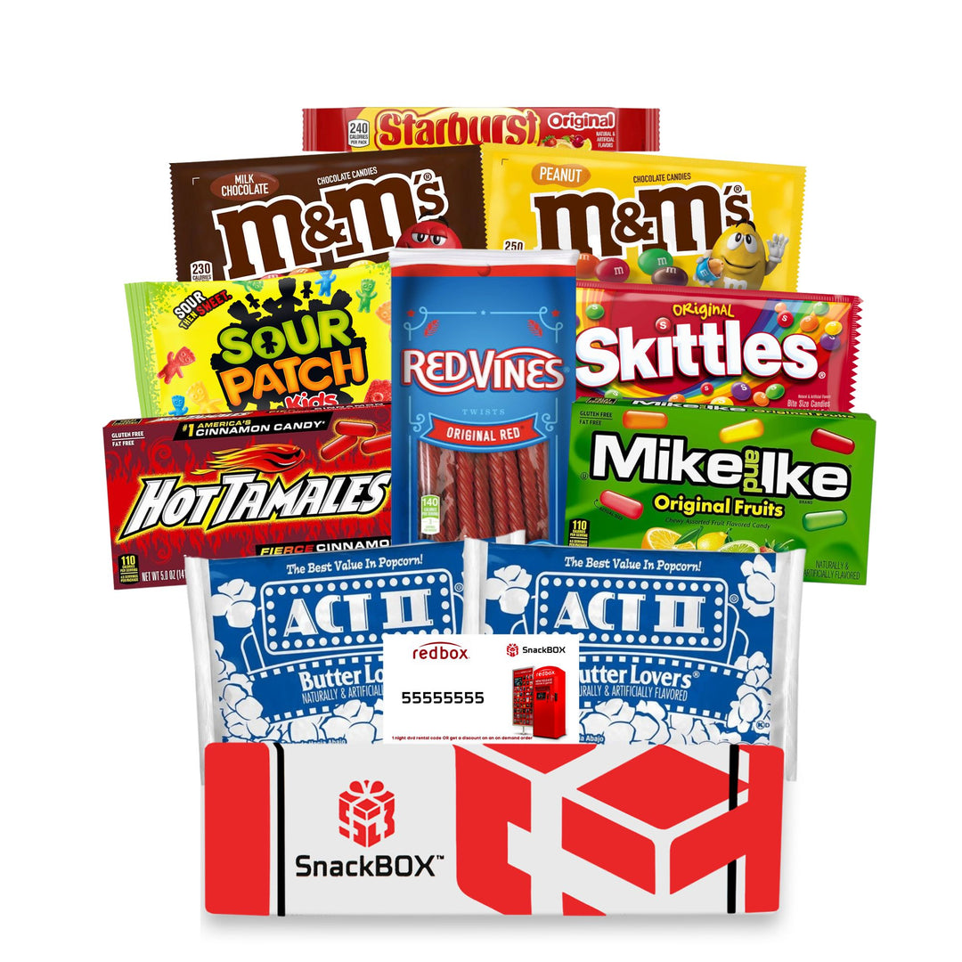 Red Box Movie Night Care Package (10 Count)