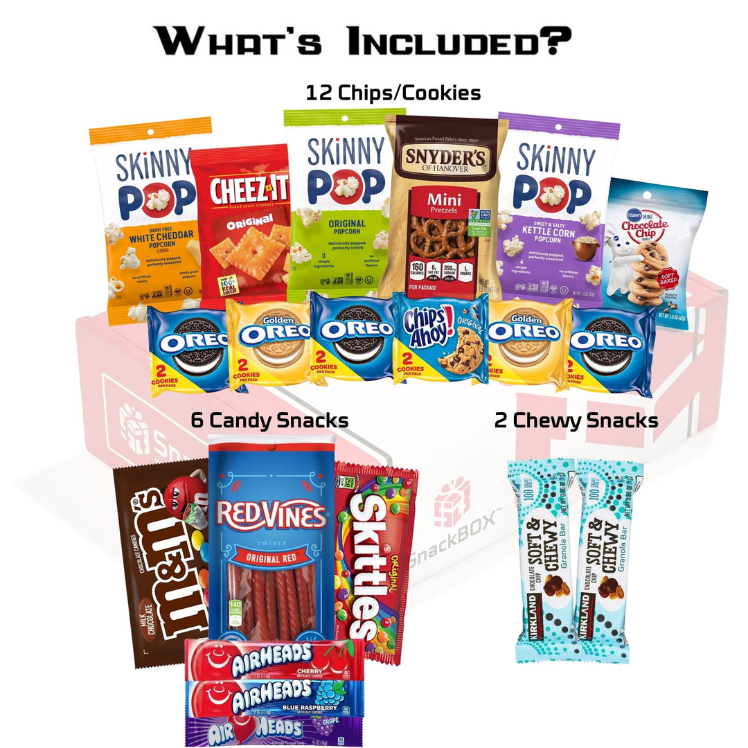 Movie Night Care pacakge (20 Snacks)