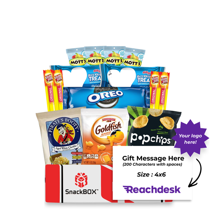 *Nut Sensitive* Snack Assortment Care Package (14 Snacks) + Logo Note Card