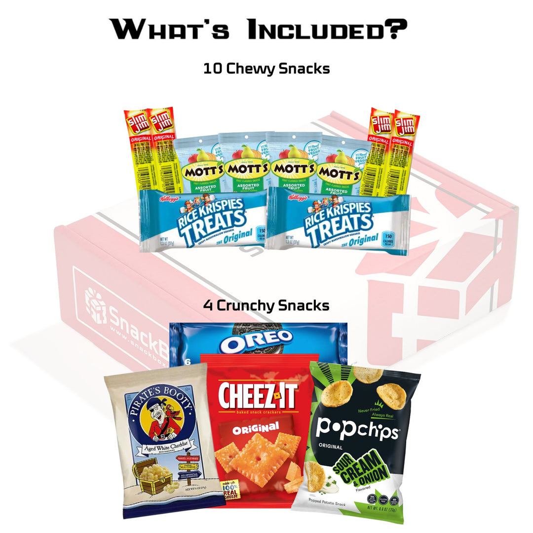 (NEW) *Nut Sensitive* Snack Assortment Care Package (14 Snacks)