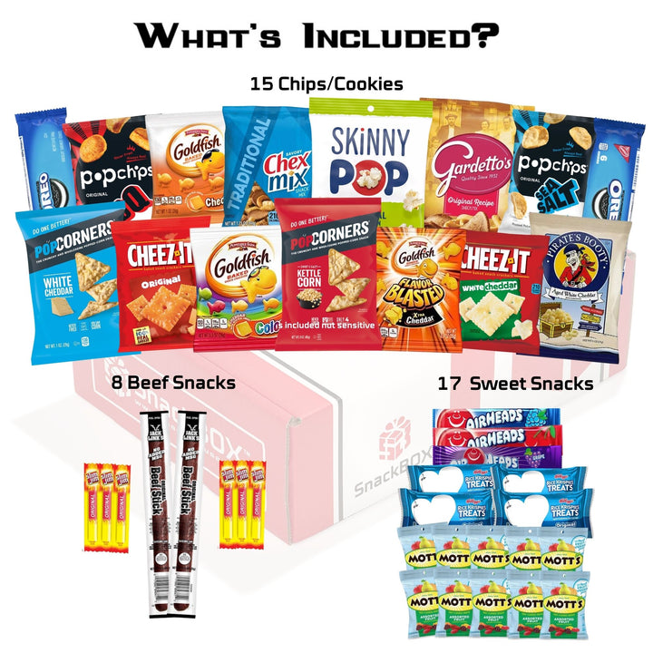 (NEW) *Nut Sensitive* Snack Assortment Care Package (40 Snacks)