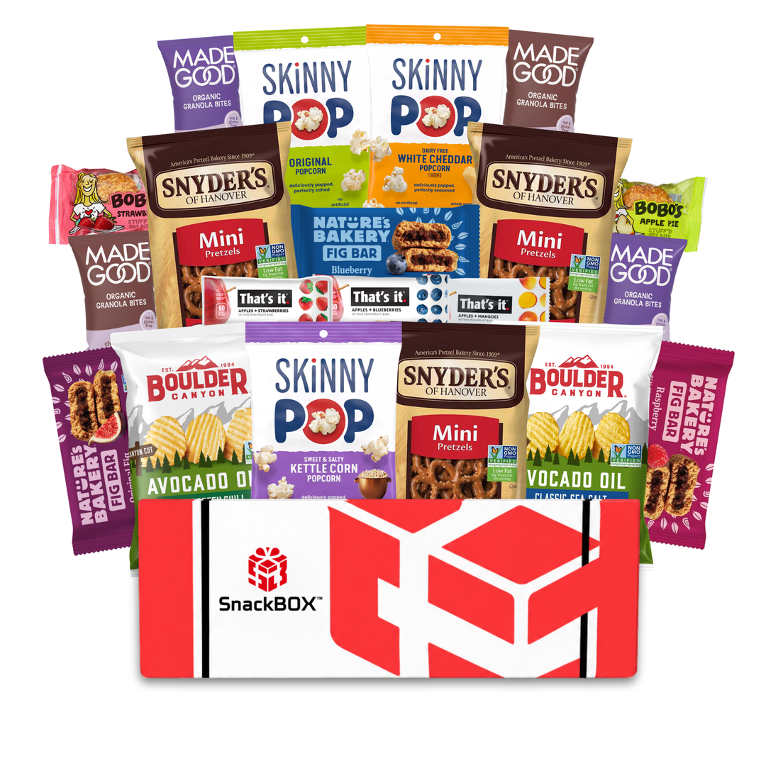 Vegan, Nut Sensitive & Kosher Care Package (20 Snacks) - CLAIM CODE
