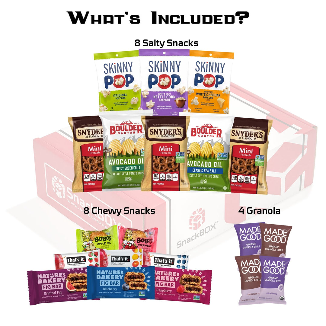 Vegan, Nut Sensitive & Kosher Care Package (20 Snacks) - CLAIM CODE