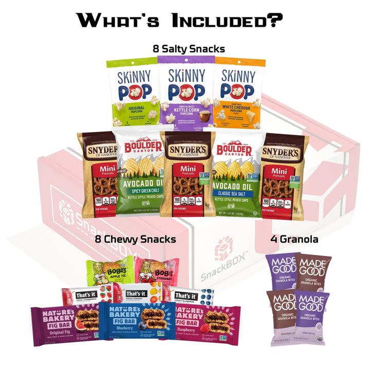 Vegan, Nut Sensitive & Kosher Care Package (20 Snacks) - CLAIM CODE