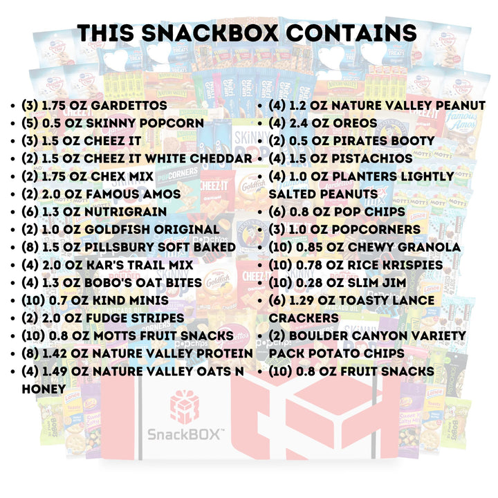 ORIGINAL OFFICE VARIETY CATERING CARE PACKAGE (150 Snacks)