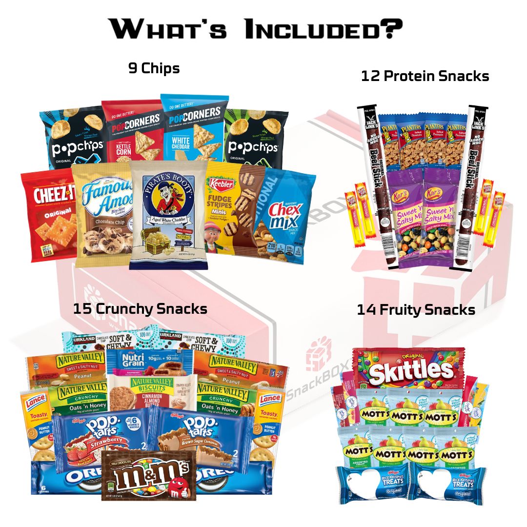 Original SnackBOX Care Package (50 Snacks)