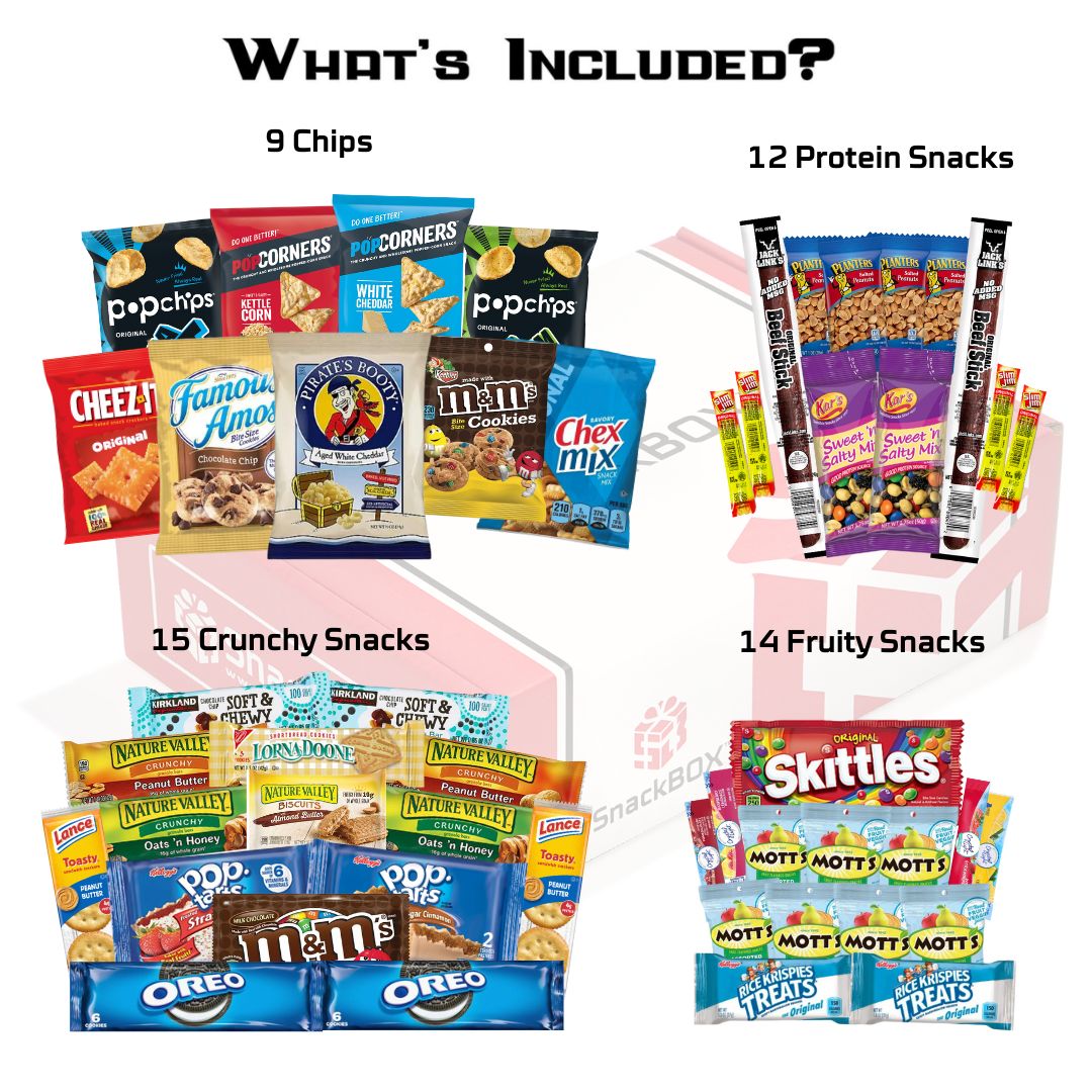 Original SnackBOX Care Package (50 Snacks)