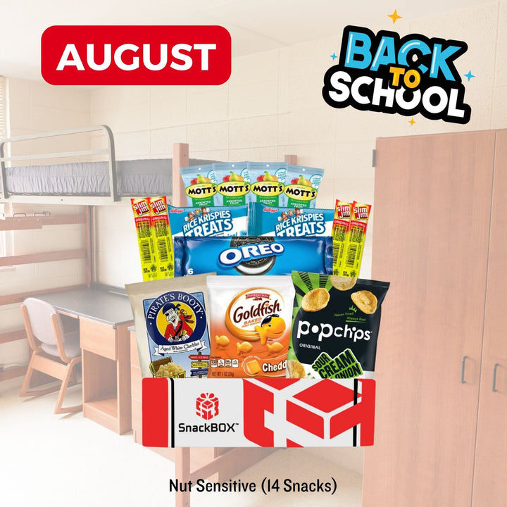 (2025/2026) Monthly SnackBOX Care Package Subscription Program | Snacks Delivered each Month!