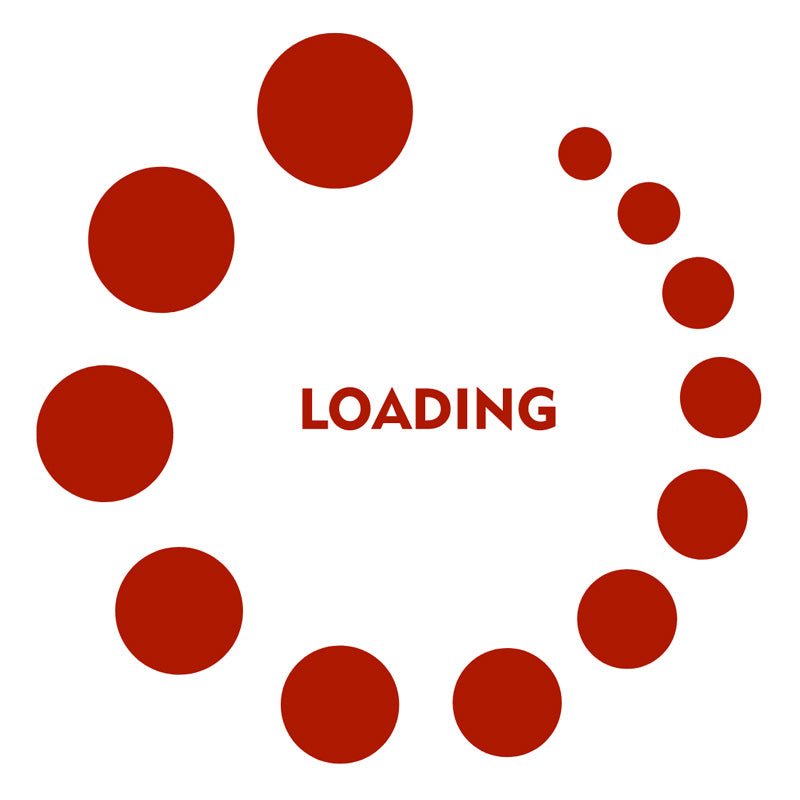 Spinning dots loading graphic