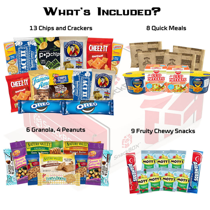 Original SnackBOX Care Package (40 Snacks)