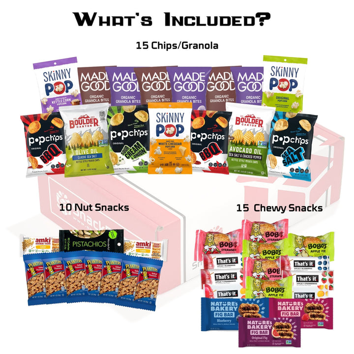 *VEGAN* Snack Assortment Care Package (40 Snacks)