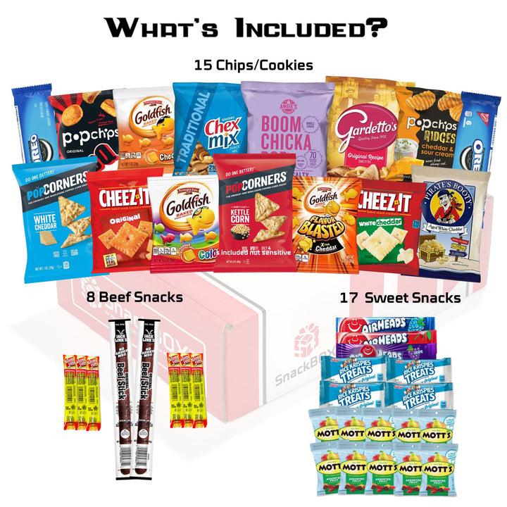 (NEW) *Nut Sensitive* Snack Assortment Care Package (40 Count)