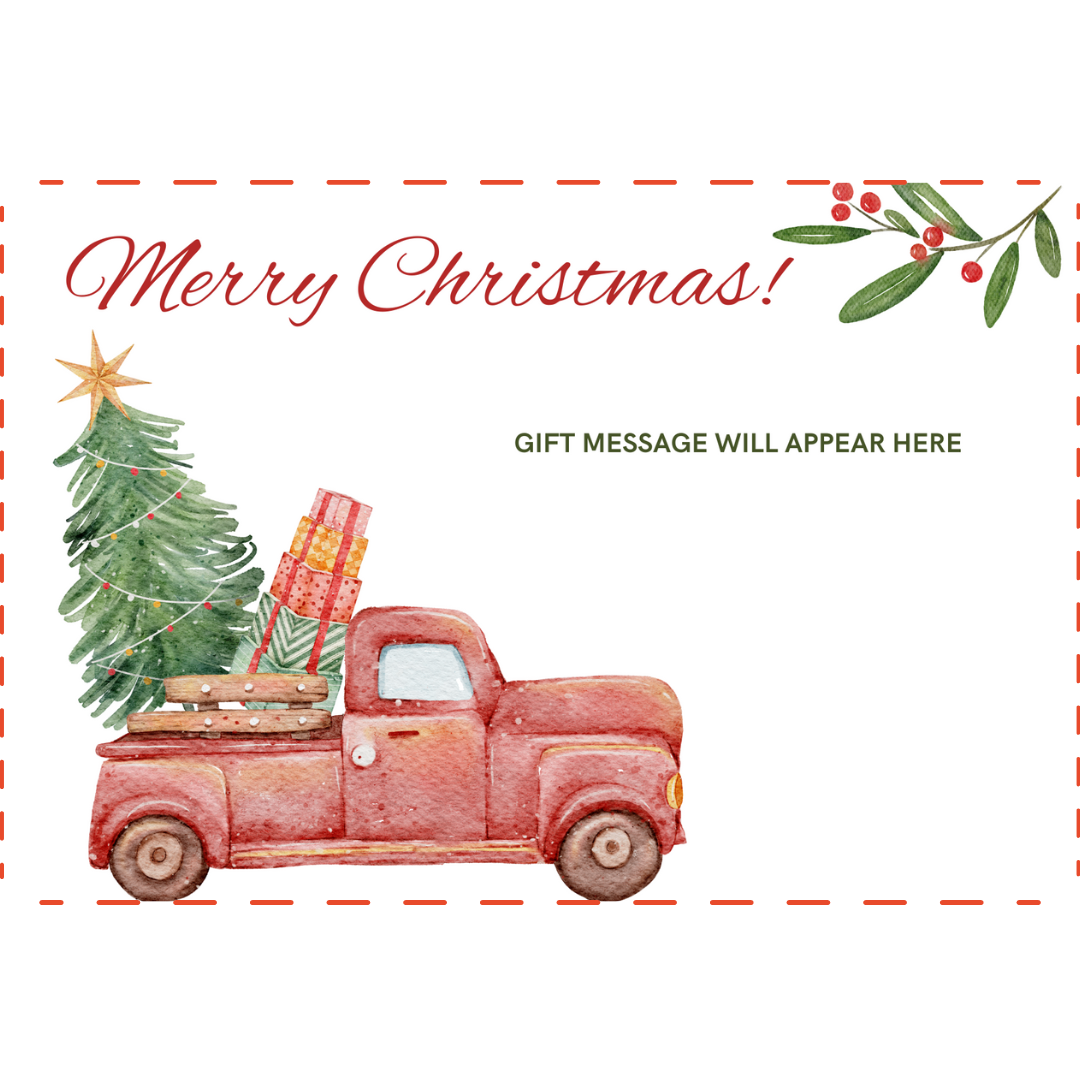 ADD ON ITEM | CHRISTMAS CARD-SnackBOX