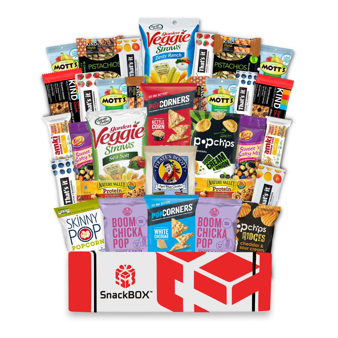 Snack Box Variety Pack - 46 Count - Gift Snack Pack - Care Package